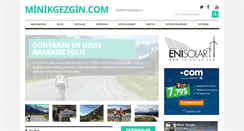 Desktop Screenshot of minikgezgin.com